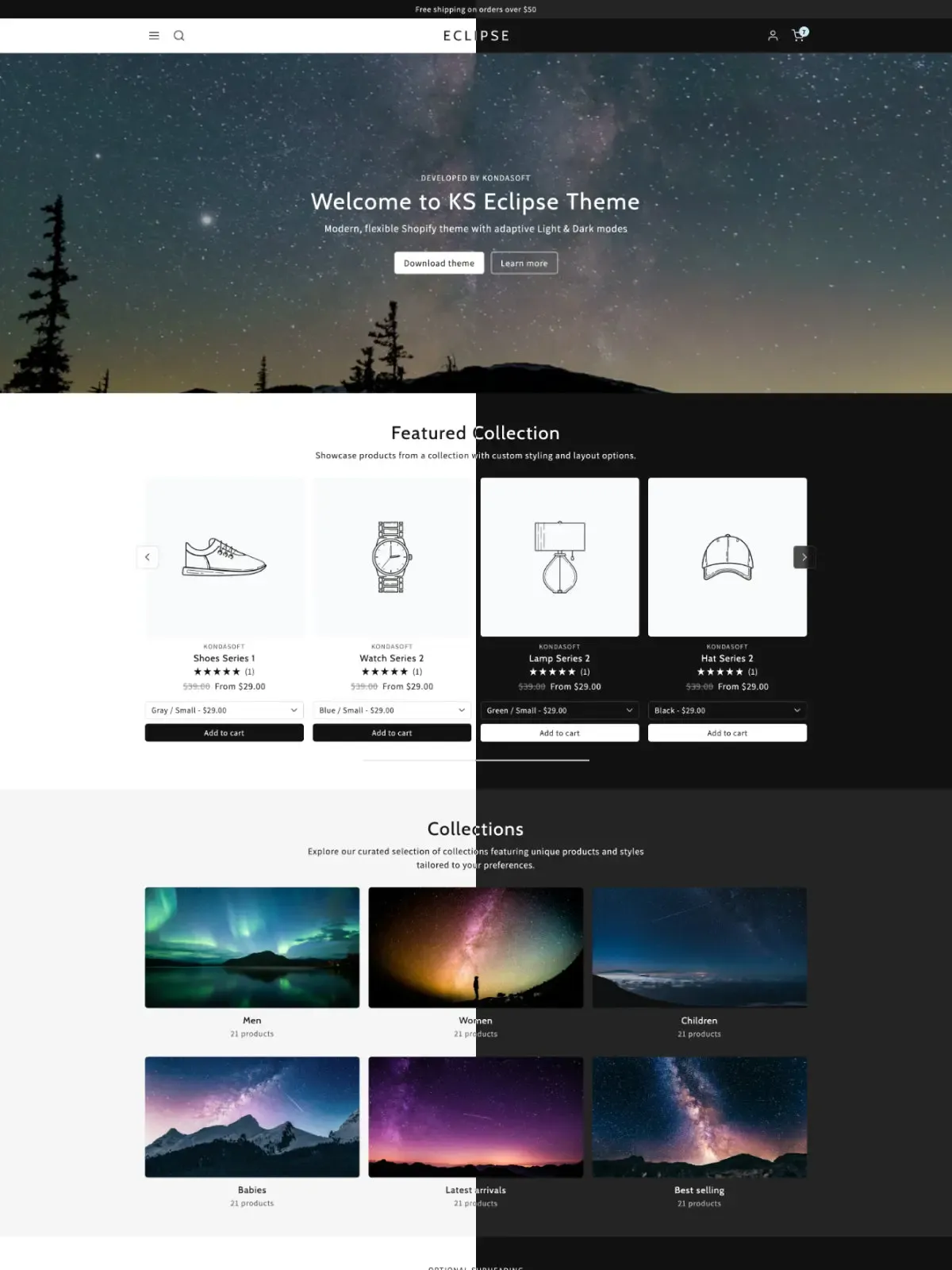 KS Eclipse theme preview