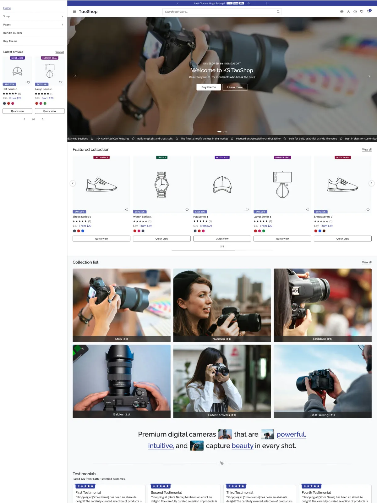 KS TaoShop theme preview